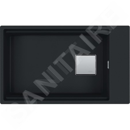 Franke Kubus 2 - Évier en Fragranite KNG 110-62, 760x460 mm, noir mat 125.0627.321