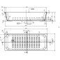 Franke Accessoires - Bac d'égouttement, 449x179x92 mm,  plastique gris 112.0512.280