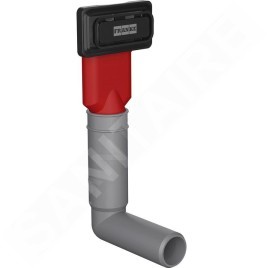 Franke Accessoires - Trop-plein caché Colorline anguleux, noir mat 112.0657.273