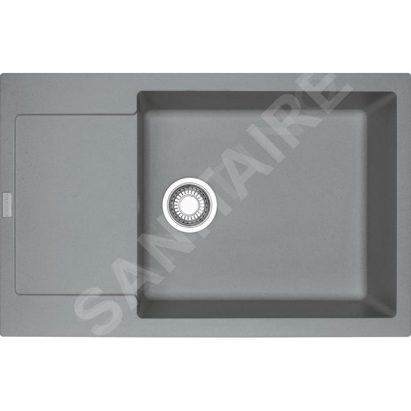 Franke Maris - Évier en fragranit MRG 611-78 BB, 78x50 cm, pierre grise 114.0363.221 Franke Maris - Évier en fragranit MRG 611-78 BB, 78x50 cm, pierre grise 114.0363.221
