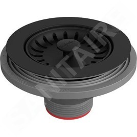 Franke Accessoires - Bonde à panier Colorline, noir mat 112.0668.276
