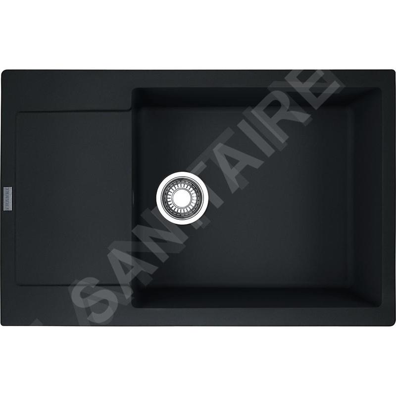Franke Maris - Évier en Fragranite MRG 611-78 BB, 780x500 mm, noir mat 114.0637.575 Franke Maris - Évier en Fragranite MRG 611-78 BB, 780x500 mm, noir mat 114.0637.575