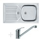 Franke Colonnes - Set de cuisine N48, évier en inox ETN 614 6/4" NOVA + robinet FB 250, chrome 101.0366.097 Franke Colonnes - Set de cuisine N48, évier en inox ETN 614 6/4" NOVA + robinet FB 250, chrome 101.0366.097