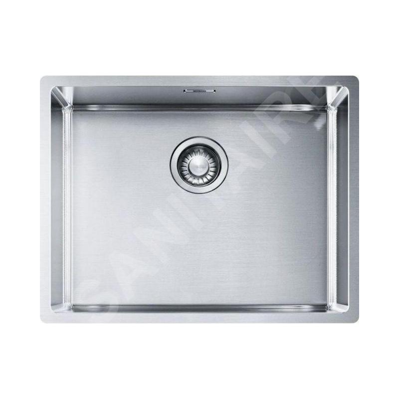 Franke Box - Évier en inox BXX 210/110-54, 580 x 450 mm, siphon 127.0395.015