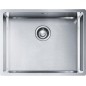 Franke Box - Évier en inox BXX 210/110-54, 580 x 450 mm, siphon 127.0395.015