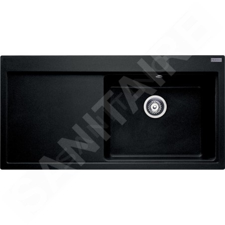 Franke Mythos - Évier en granite MTG 611/7, 1000x515 mm, onyx 114.0250.542