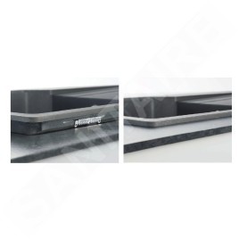 Franke Sirius 2.0 - Évier en tectonite S2D 620-86, 860x500 mm, noir 143.0637.161
