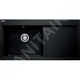 Franke Mythos - Évier en granite, MTG 611/2, 1000x515 mm, onyx 114.0250.541