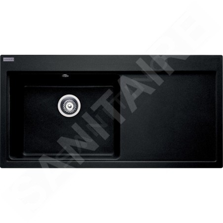 Franke Mythos - Évier en granite, MTG 611/2, 1000x515 mm, onyx 114.0250.541