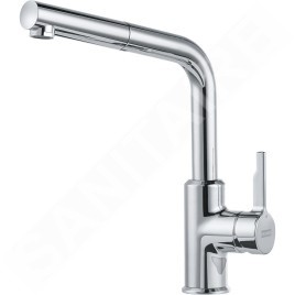 Franke Urban - Mitigeur d'évier FP 5083.031 avec douchette extractible, chrome 115.0595.083