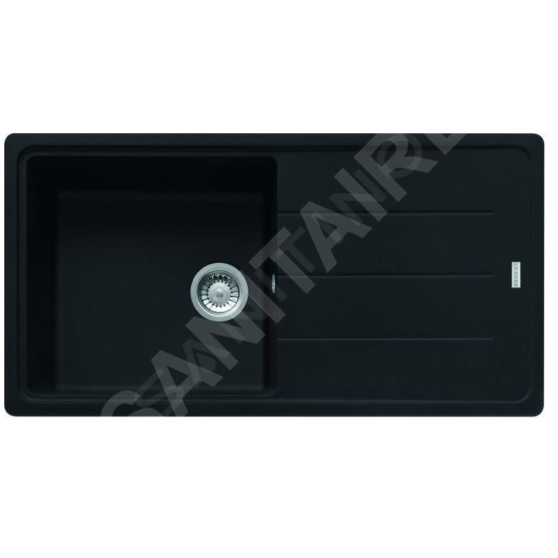 Franke Basis - Évier en fragranit BFG 611, 97x50 cm, noir mat 114.0661.511 Franke Basis - Évier en fragranit BFG 611, 97x50 cm, noir mat 114.0661.511