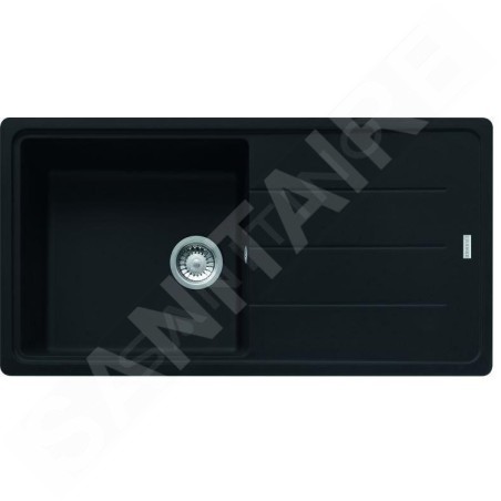 Franke Basis - Évier en fragranit BFG 611, 97x50 cm, noir mat 114.0661.511