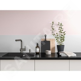 Franke Atlas Neo - Mitigeur d'évier FC 3791.503 avec douchette extractible, anthracite 115.0628.210