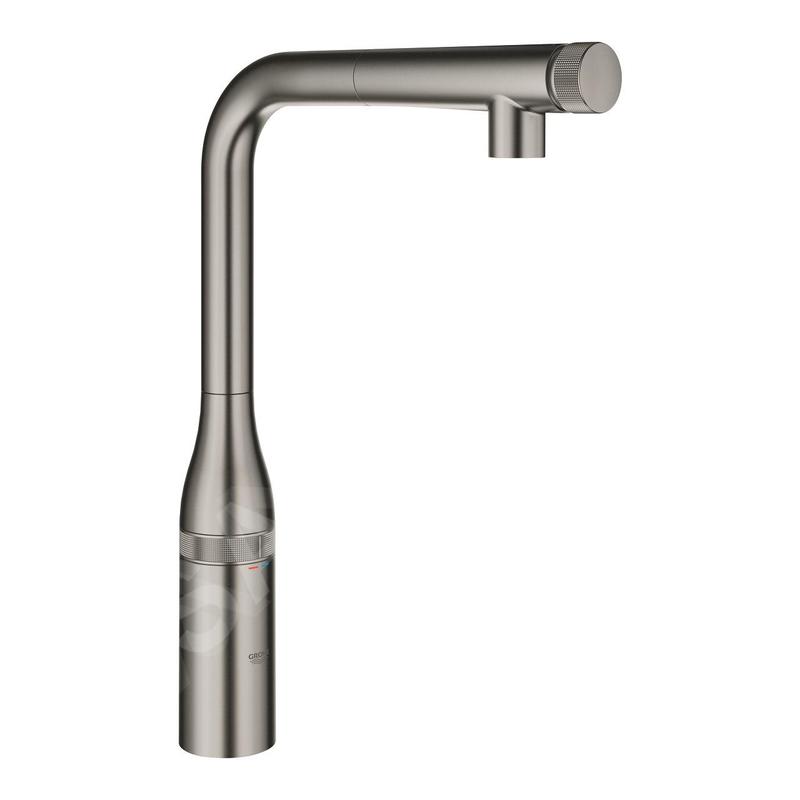 Grohe Essence SmartControl - Mitigeur d'évier avec douchette extractible, SmartControl, Hard Graphite brossé 31615AL0 Grohe Essence SmartControl - Mitigeur d'évier avec douchette extractible, SmartControl, Hard Graphite brossé 31615AL0