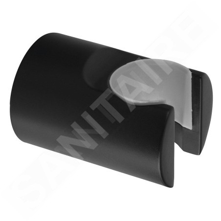 Sapho Accessoires - Support mural de douchette, noir mat SD715