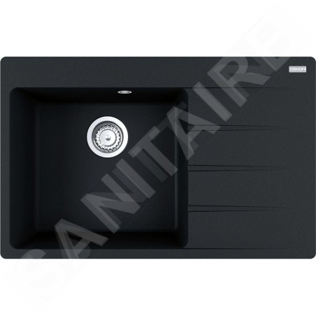 Franke Centro - Évier en Fragranite CNG 611-78 TL/2, 78x50 cm, onyx 114.0637.517