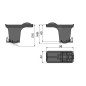 Alcadrain Accessoires - Set de bouchon d’odeurs combinés pour caniveau en inox P095
