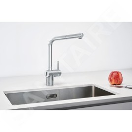 Franke Atlas Neo - Mitigeur d'évier électronique FC 5523.501 avec douchette extractible, inox 115.0625.523