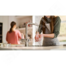 Franke Atlas Neo - Mitigeur d'évier électronique FC 5523.501 avec douchette extractible, inox 115.0625.523