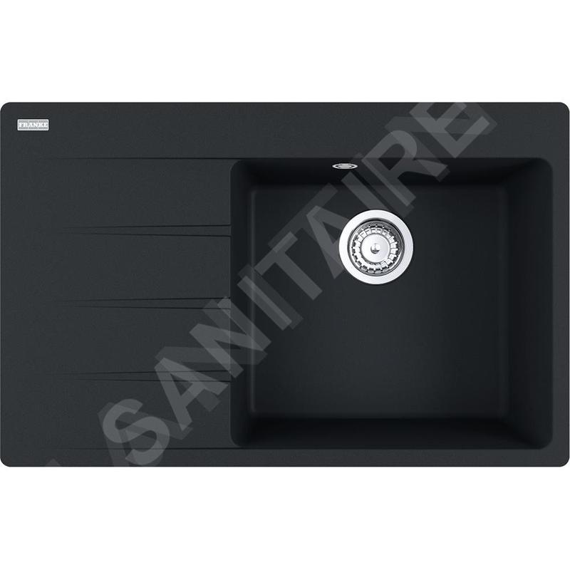 Franke Centro - Évier en Fragranite CNG 611-78 TL / 7, 78x50 cm, noir mat 114.0637.506 Franke Centro - Évier en Fragranite CNG 611-78 TL / 7, 78x50 cm, noir mat 114.0637.506