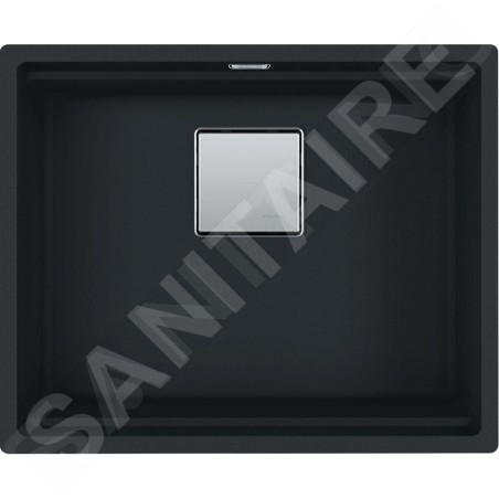 Franke Kubus 2 - Évier en fragranit KNG 110-52, 52x42 cm, noir mat 125.0670.898