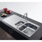 Franke Spark - Évier en inox SKX 651, 1000x500 mm 101.0504.085 Franke Spark - Évier en inox SKX 651, 1000x500 mm 101.0504.085