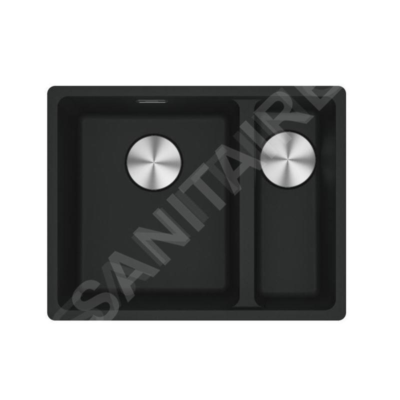 Franke Maris - Évier en fragranit MRG 160-34-15/2, 553x433 mm, noir mat 125.0687.264 Franke Maris - Évier en fragranit MRG 160-34-15/2, 553x433 mm, noir mat 125.0687.264