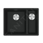 Franke Maris - Évier en fragranit MRG 160-34-15/2, 553x433 mm, noir mat 125.0687.264 Franke Maris - Évier en fragranit MRG 160-34-15/2, 553x433 mm, noir mat 125.0687.264