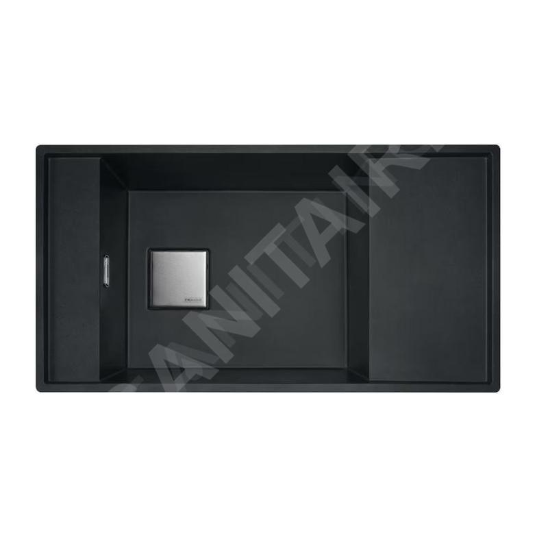 Franke Fresno - Évier en Fragranit FSG 611-88, 88x50 cm, onyx 114.0616.906 Franke Fresno - Évier en Fragranit FSG 611-88, 88x50 cm, onyx 114.0616.906