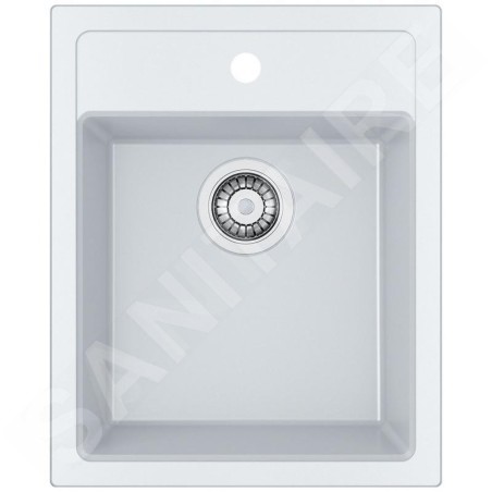 Franke Sirius - Évier en tectonite SID 610-40, 430x530 mm, blanc 114.0503.010