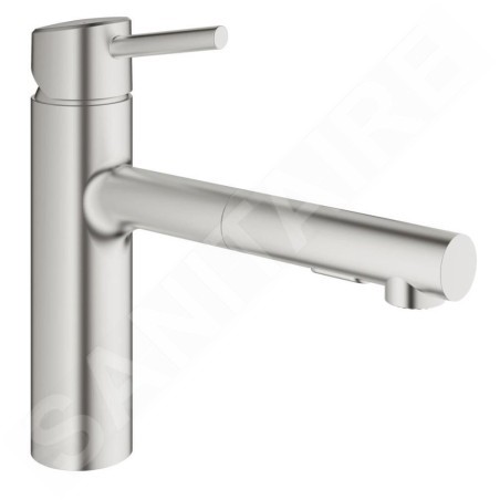 Grohe Concetto - Mitigeur d’évier, supersteel 30273DC1