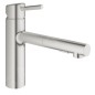 Grohe Concetto - Mitigeur d’évier, supersteel 30273DC1