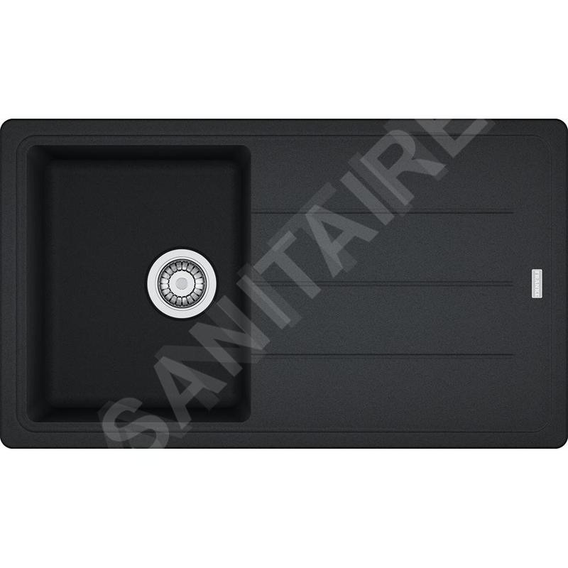 Franke Basis - Évier en fragranit BFG 611-86, 86x50 cm, onyx 114.0494.913 Franke Basis - Évier en fragranit BFG 611-86, 86x50 cm, onyx 114.0494.913