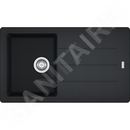 Franke Basis - Évier en fragranit BFG 611-86, 86x50 cm, onyx 114.0494.913