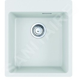 Franke Maris - Évier en fragranit MRG 610-39 FTL, 44x50 cm, blanc artic 114.0661.447