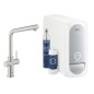 Grohe Blue Home - Mitigeur d’évier avec unité réfrigérante et filtration, supersteel 31454DC1 Grohe Blue Home - Mitigeur d’évier avec unité réfrigérante et filtration, supersteel 31454DC1