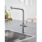 Grohe Blue Home - Mitigeur d’évier avec unité réfrigérante et filtration, supersteel 31454DC1 Grohe Blue Home - Mitigeur d’évier avec unité réfrigérante et filtration, supersteel 31454DC1