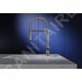 Ideal Standard Ceralook - Mitigeur d'évier semi-pro avec bec mobile, BlueStart, chrome BC302AA