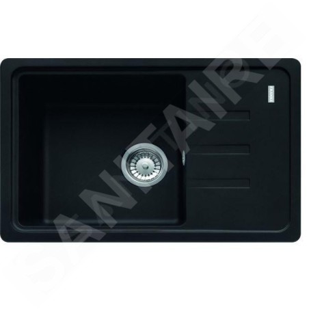 Franke Malta - Évier en fragranit BSG 611-62, 620x435 mm, noir mat 114.0661.515