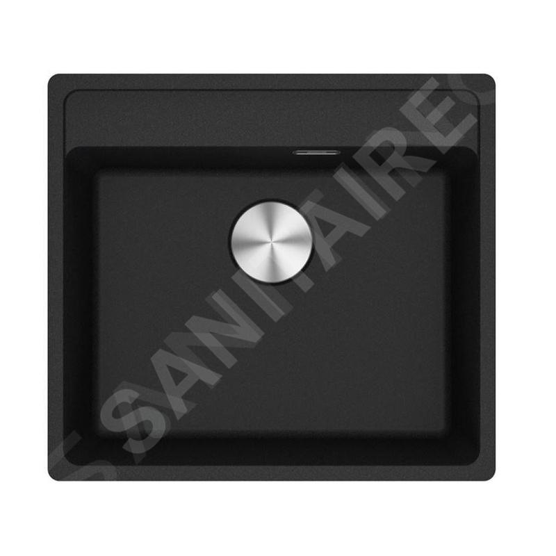 Franke Maris - Évier en fragranit MRG 610-52 RTL, 56x51 cm, onyx 114.0661.385 Franke Maris - Évier en fragranit MRG 610-52 RTL, 56x51 cm, onyx 114.0661.385