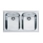 Franke Logica - Évier en inox LLX 620, 790x500 mm 101.0199.870 Franke Logica - Évier en inox LLX 620, 790x500 mm 101.0199.870