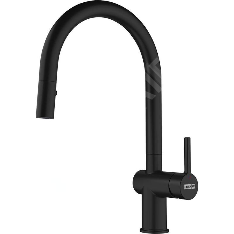 Franke Active New - Mitigeur d'évier FN 4090.901 avec douchette extractible, noir mat 115.0653.404 Franke Active New - Mitigeur d'évier FN 4090.901 avec douchette extractible, noir mat 115.0653.404