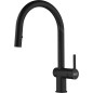 Franke Active New - Mitigeur d'évier FN 4090.901 avec douchette extractible, noir mat 115.0653.404 Franke Active New - Mitigeur d'évier FN 4090.901 avec douchette extractible, noir mat 115.0653.404