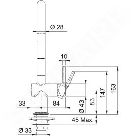 Franke Active New - Mitigeur d'évier FN 4090.901 avec douchette extractible, noir mat 115.0653.404