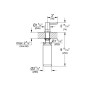 Grohe Cosmopolitan - Doseur de détergent, 500 ml, Cool Sunrise 40535GL0
