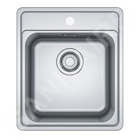 Franke Bell - Évier BCX 610-42, 48x42 cm, inox 101.0698.241