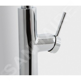 Franke Pescara - Mitigeur d'évier FP 5968.031 avec douchette extractible, chrome 115.0538.940
