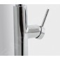 Franke Pescara - Mitigeur d'évier FP 5968.031 avec douchette extractible, chrome 115.0538.940