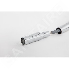 Franke Pescara - Mitigeur d'évier FP 5968.031 avec douchette extractible, chrome 115.0538.940