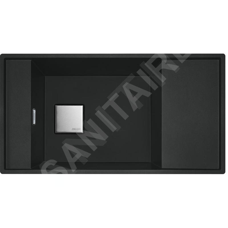 Franke Fresno - Évier en Fragranite FSG 211/111, 860x458 mm, noir mat 135.0652.557 Franke Fresno - Évier en Fragranite FSG 211/111, 860x458 mm, noir mat 135.0652.557